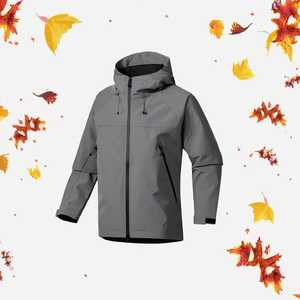 Performance Blue <b>Golf</b> Jacket Long Sleeve Pullover with Full Zipper Waterproof Windbreaker Nylon & Polyester for Winter - Product Image 6