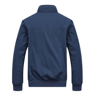 Blouson Bomber Léger pour Homme, Imperméable et Respirant, en Polyester Satiné, Idéal pour l'Hiver et le Style Urbain Décontracté - Product Image 2
