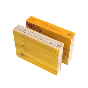 Pannelli in compensato giallo a 3 strati per casseforme edili in cemento a prezzo conveniente - Product Image 1