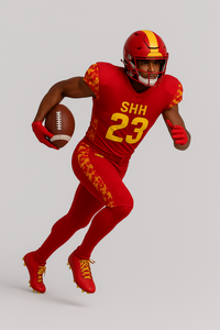 Maillots et pantalons de football américain personnalisés en gros, respirants, antibactériens, durables, directement de l'usine, pour équipes de football américain - Product Image 5