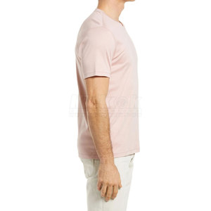 Camisetas Modernas con Cuello en V para Hombre, 100% Algodón, Tela Transpirable, Ropa Casual, Estilo Veraniego para Uso Diario - Product Image 3