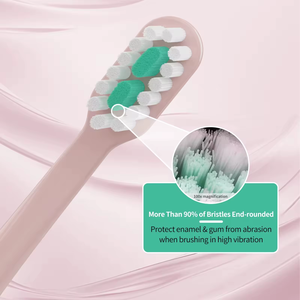 Compact Electric <b>Toothbrush</b> <b>Head</b> Slim Size for Portable Replacement in Household or Hotel Use - Product Image 4