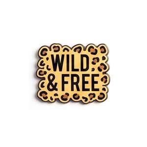 เข็มกลัดเคลือบเงาแบบนุ่ม พิมพ์ลายสกรีน รูปเสือดาว สัตว์ป่าแบบดั้งเดิม ชุบเงิน ทำจากสังกะสี ของที่ระลึกส่วนบุคคล - Product Image 3