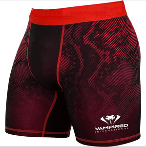 Pantalones Cortos VAMPIREO para Hombre, 100% Algodón, Sublimados, Bermudas Multicolores, Ecológicos, de Secado Rápido, Transpirables, hasta la Rodilla, con Cordón, para Verano - Product Image 1