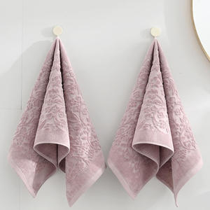 Collection d'hôtels Serviettes Jacquard Serviettes de bain douces absorbantes en coton Utilisation pour la salle de bain Ensemble Jacquard élégant décoratif de qualité supérieure - Product Image 3