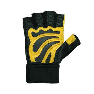 Guantes de Fitness de Cuero Unisex de Primera Calidad para Levantamiento de Pesas, Equipo de Gimnasio Más Vendido para Hombres y Mujeres - Product Image 3