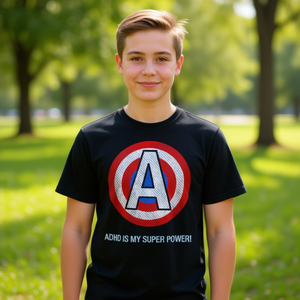 T-shirt super motivant sur le THDA pour la sensibilisation et l'estime de soi - Product Image 3