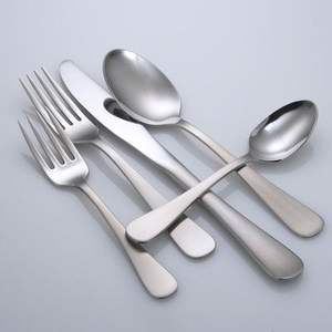 Cubiertos de Metal Plateado para Fiestas de Boda, Juego de Cubiertos de Acero Inoxidable para Restaurante, Juego de Cubiertos, Juego de Tenedores y Cucharas - Product Image 5