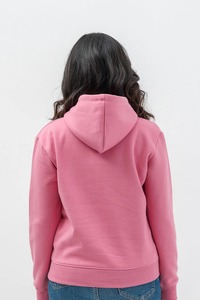Sudadera Extra Grande Premium para Mujer, Diseño Personalizado con Logotipo Impreso en la Parte Delantera, Algodón Grueso, Cálida, Moda de Invierno - Product Image 3