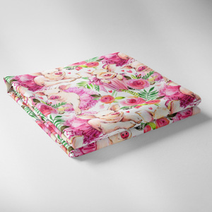 طباعة رقمية مخصصة قماش المنكي لا موك عينة مجانية - Product Image 3