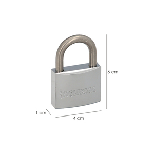 Lucchetto in Acciaio Inossidabile con Archetto Standard da 40mm - Product Image 2