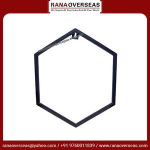 Hexagonal Wall Hanging <b>Photo</b> <b>Frame</b> Made of Iron for Living Room , Hotel , Office , Restaurant - Product Image 4