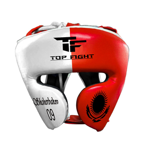 Kickboxing Headgear Full Face Chin Protection Headguards Casco de boxeo hecho a medida e impreso - Product Image 1