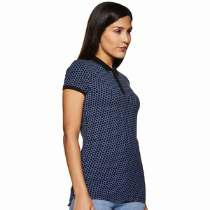 Customized <b>Ladies</b> <b>Polo</b> <b>Shirt</b> Pullover Plus Size Custom Printed Design Casual Wear <b>Polo</b> T <b>Shirt</b> For Women's - Product Image 3