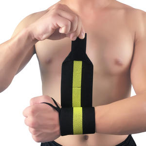 Bandes de poignet en polyester GAF en gros pour l'entraînement croisé, la salle de sport, l'entraînement intensif, la musculation, le powerlifting, logo personnalisé, soutien - Product Image 4