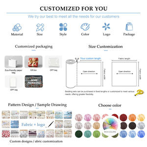 Polyester Fiber Queen <b>Comforter</b> <b>Set</b> Duvet Flat Sheet Pillowcases Vintage Woven 300tc Thread Count 4-Piece Washable Bedding - Product Image 6