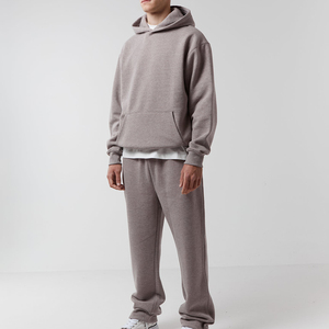 Chándal de algodón personalizado de alta calidad para hombre, Conjunto de sudadera con capucha y Jogger, jersey de gran tamaño, sudaderas con capucha, pantalones de chándal, conjunto lavado para hombre - Product Image 6