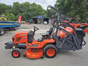 Tractor cortacésped original Kubota G261HD disponible en stock Cortacésped 72 pulgadas plataforma de corte y recolector de césped - Product Image 4