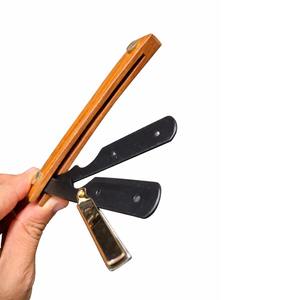 Navaja de Afeitar Profesional de 6 Pulgadas, Navaja de Barbero de Acero Inoxidable, Navaja Plegable - Product Image 6