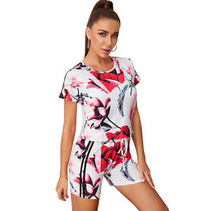 Entrenamiento Fitness Gym Wear Último diseño Sublimación Yoga Set Más vendidos Gimnasio Ropa Sublimación Yoga Set para mujeres - Product Image 2