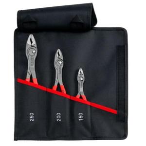 For Knipex TwinGrip <b>Plier</b> Assortment with Front Grip 3-Piece <b>Set</b> - Product Image 1