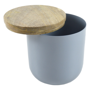 Tarro de cera de Metal completamente redondeado, lo mejor para el hogar, diseño decorativo, tarro de vela con diseño de acabado de color plateado, contenedor de cera - Product Image 4