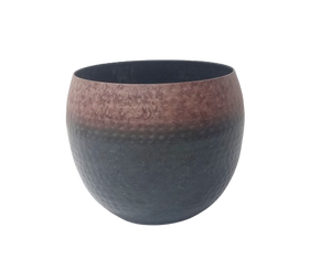 Pot de fleur en fer de forme ronde pour la maison balcon et jardin Pot de fleur jardin Patio intérieur extérieur fait à la main en vrac produit - Product Image 2