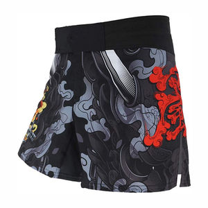 Pantalones cortos de MMA de alta calidad para hombre, logotipo personalizado, impresión por sublimación, pantalones cortos de agarre, ropa deportiva, pantalones cortos de MMA de entrenamiento - Product Image 4