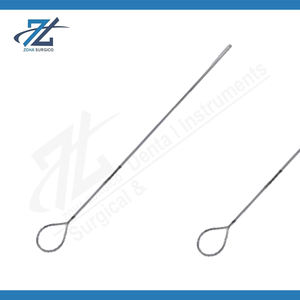 Sonde Cawthorne manuelle de haute qualité argent extrémité aplatie 140mm de long Instruments chirurgicaux en acier inoxydable certifiés CE classe I - Product Image 2
