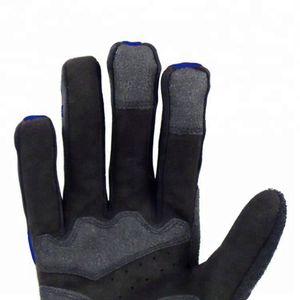 Heavy Duty Industry Leather Palm Rigger Anti Cut Prueba de pinchazos Resistente al trabajo Seguridad TPE 8 oz Tapered Cuff Guantes de alto impacto - Product Image 5
