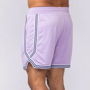 Pantalones cortos de baloncesto de verano transpirables cómodos de alta calidad logotipo personalizado impreso pantalones cortos de baloncesto OEM - Product Image 3