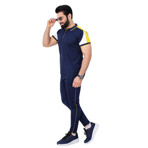 2025 nouvelle mode unisexe survêtement deux pièces ensemble et pantalon de survêtement à manches longues tenue de sport faite avec respirant - Product Image 1