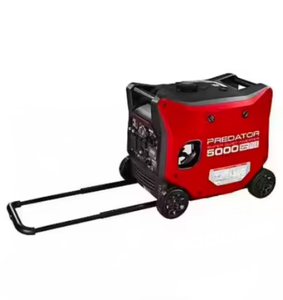 เครื่องกำเนิดไฟฟ้าอินเวอร์เตอร์ RedSE 5000 วัตต์ แบบใช้เชื้อเพลิงสองชนิด เงียบ พกพาสะดวก พร้อมล้อ สำหรับใช้ในงานก่อสร้างที่อยู่อาศัย - Product Image 4