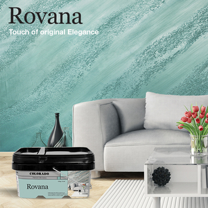 Peinture décorative à effet spécial ROVANA – Finition rustique élégante pour murs intérieurs - Product Image 2