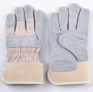 Gants en cuir de vache en gros, gants résistants à l'usure, gants de protection pour le soudage, protection du travail, gants de protection personnalisés - Product Image 3