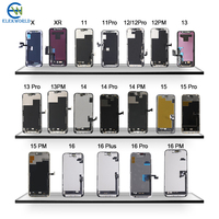 Écran OLED souple diagnostique pour iPhone 12 Pro Max, 13 Pro Max, 14 Pro Max, 15 Pro Max, 16 Pro Max – Écran LCD de téléphone portable pour iPhone