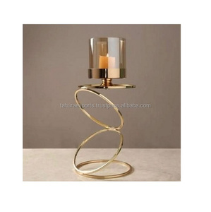 Wedding Candle Holder Outdoor and Indoor Handmade Customized Home Decorative Candle Holder With Modern Design Metal - Product Image 1