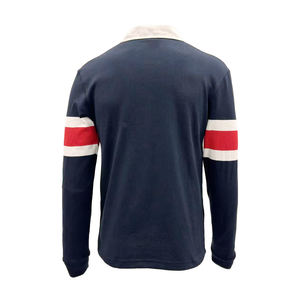 Vente en gros Maillot pour homme tricoté sur mesure à manches longues Maillot classique de protection antibactérienne et UV - Product Image 2