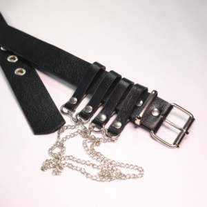 เข็มขัดโลหะแบบมีรูตาไก่สำหรับผู้หญิง - Product Image 3