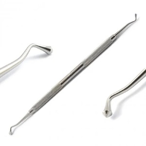 Remplissage d'amalgame dentaire Résine composite Instruments de restauration Plugger Pince de brunissage en acier inoxydable - Product Image 3