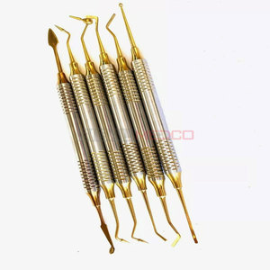 Instruments de remplissage composite dentaire SIGAL 6 pièces en acier inoxydable, instruments chirurgicaux dentaires orthodontiques - Product Image 4