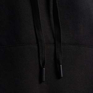 Sudadera con Capucha Extra Grande Esencial para Mujer en Color Negro - Product Image 5