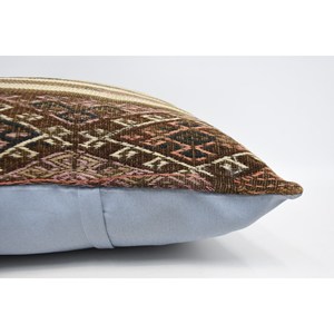 Beige laine tissé 28x28 pouces luxe écologique antidérapant Vintage brodé amovible lavable coussin pour voiture - Product Image 5