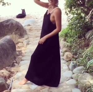 Très tendance à la mode très chaud en plein air dames hiver femmes longue robe de créateur décontractée à manches longues princesse femme fille ensemble - Product Image 5