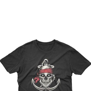 Camiseta de Manga Corta con Cuello Alto de Algodón Premium, Costuras Duraderas, Sensación Suave, Colores Vibrantes, Ajuste Vintage, Tela de Algodón - Product Image 4