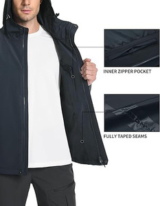 Vêtements de ski d'hiver unisexes OEM 2026 en gros, veste de ski imperméable avec capuche isolée Softshell et pantalon de ski, combinaison de ski - Product Image 2