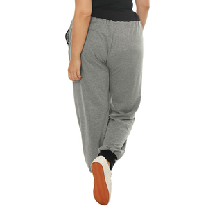 Custom Label Available Women Loose <b>Jogger</b> Pants Cotton Blend Sporty Style Sweatpants with Drawstring Waist and <b>Cuffed</b> - Product Image 3