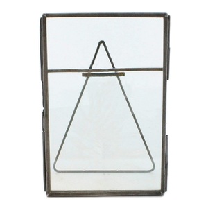 Cadre photo en métal de forme rectangulaire support de photo fait main d'excellente qualité cadre photo fantaisie décoratif de table - Product Image 4