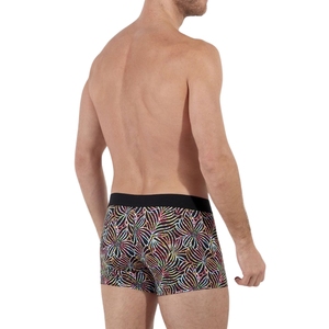 Calzoncillos bóxer de secado rápido para hombre, ropa interior estampada, tela de punto transpirable, logotipo ecológico de tiro medio en la cintura - Product Image 4