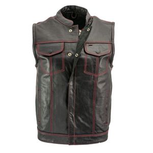 Chaleco Informal de Lana de Cordero para Hombre, Talla Grande, Color Sólido, Estilo Urbano - Product Image 3